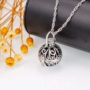 Collar con Urna <span class=keywords><strong>de</strong></span> Flores Huecas <span class=keywords><strong>para</strong></span> Cenizas <span class=keywords><strong>de</strong></span> Mascotas, Colgante Conmemorativo '<span class=keywords><strong>Para</strong></span> <span class=keywords><strong>Siempre</strong></span> en Mi Corazón', Joyería <span class=keywords><strong>de</strong></span> Cremación, Regalo Personalizado - Product Image 4