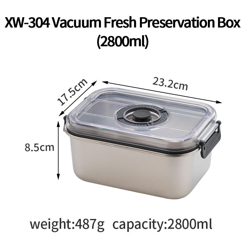 กล่องเก็บ XW-304VacuumFresh (2800มล.)