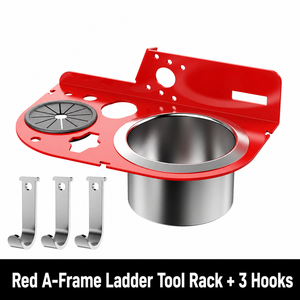 Support de rangement multifonctionnel en aluminium pour outils, sac de rangement pour échelle industrielle, accessoires, support polyvalent pour outils suspendus - Product Image 5