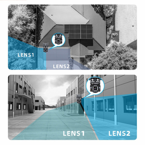 Cámara de Vigilancia CCTV Wistino para Exteriores, 4K, Dos Lentes, PTZ, Seguridad IP66, Impermeable, Detección de Movimiento, Alarma, <span class=keywords><strong>V380</strong></span> <span class=keywords><strong>Pro</strong></span>, 4G - Product Image 3