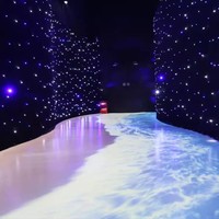 Pantalla LED Interactiva para Piso con Sensor de Cuerpo Humano para Pasillos, Centros Comerciales y Salas de Exposiciones con SDK Lotus Pond
