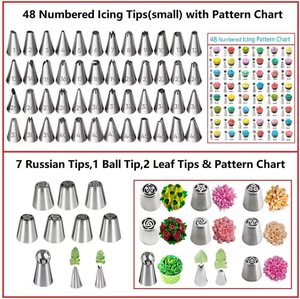 Best seller cupcakes bake set,480 pezzi Kit per decorare torte forniture da forno teglia da forno con set di rack, set di stoviglie per principianti - Product Image 4