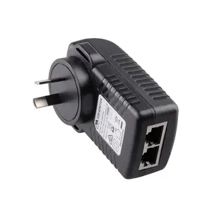 802.3af 2 Lan Poort Splitter 12V 802.af 2a 48V 0.5a Poe Adapter Gigabit Poe Injector