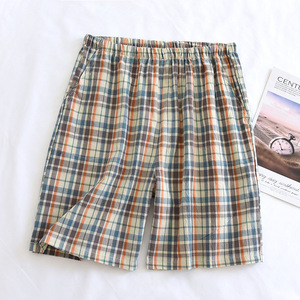 <span class=keywords><strong>Pantaloncini</strong></span> Estivi da <span class=keywords><strong>Uomo</strong></span> Traspiranti e Freschi, in Puro <span class=keywords><strong>Cotone</strong></span>, Taglie Grandi, Casual da Casa e da Spiaggia, a Quadri, Fornitura Diretta dalla Fabbrica - Product Image 6