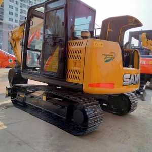 Excavatrice sur chenilles hydraulique SANY SY75c d'occasion, machine de construction SY155 205 215 235 245 265 305 335 365 485 550 - Product Image 2