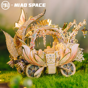 MU X MIAO SPACE Serie Elf, Rompecabezas Metálico 3D, Modelo para Armar, Manualidad, Juguete Educativo, Decoración de Escritorio, Alivio <span class=keywords><strong>del</strong></span> Estrés, <span class=keywords><strong>Regalo</strong></span> - Product Image 4