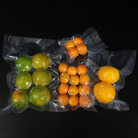 PET/PE haute barrière Transparent pochette en plastique transparent refermable stockage alimentaire économiseur sous vide scellant sacs de congélateur