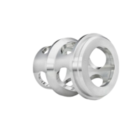 Pièces de robot en alliage d'aluminium et acier inoxydable usinées CNC, bras de robot collaboratif sur mesure, électroérosion à fil, brochage, moulage sous pression, perçage