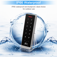 Lecteur de codes QR étanche IP66, clavier métallique RFID 125KHz, système de contrôle d'accès autonome pour porte, vente en gros directe usine