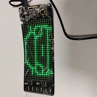 Affichage LED intelligent personnalisable Véhicules Panneau matriciel automobile programmable Application de contrôle Écran LED flexible Signalisation