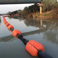 Tuyau de dragage et flotteurs durables pour projet de dragage de sable