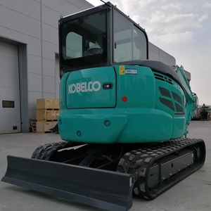 Mini-excavatrice d'occasion Kobelco Sk55, chenille hydraulique, Japon, Kobelco Sk50Sr Sk55Sr, 5 tonnes, mini-excavatrice d'occasion - Product Image 2