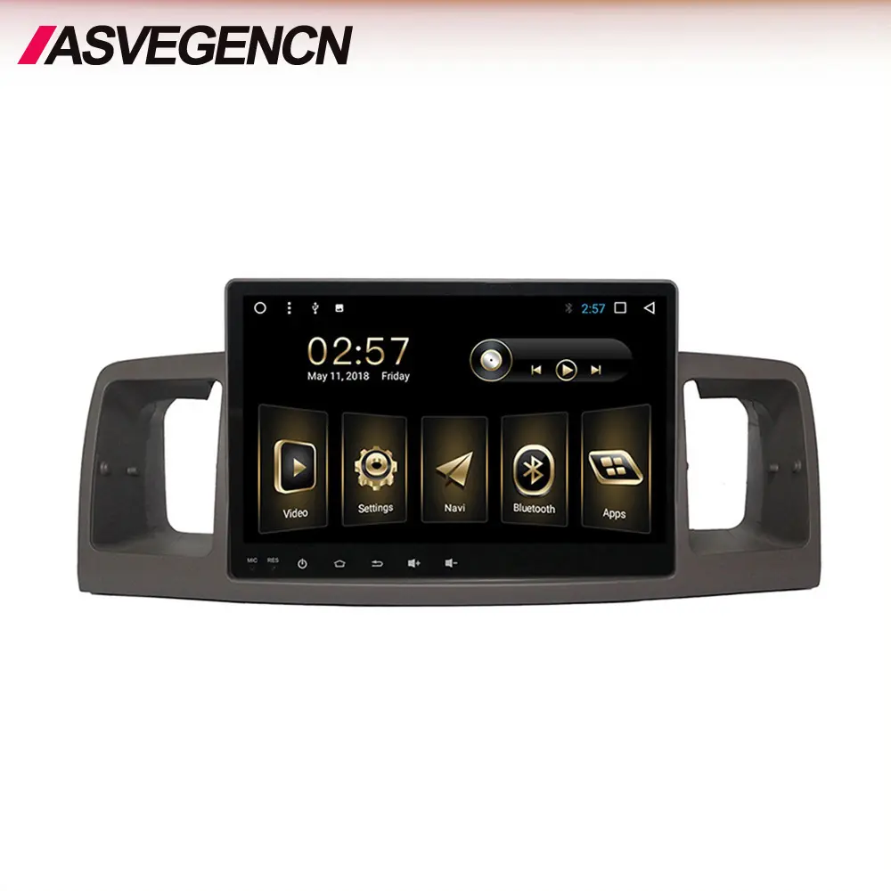 Toptan Android Araba GPS Navigasyon Dokunmatik Ekran Araba DVD OYNATICI Toyota Corolla EX Için 2007-2012