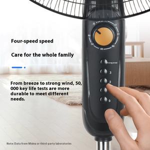 Ventilador de pie de alta velocidad con 7 aspas, motor potente, silencioso y de buena calidad al mejor precio. - Product Image 3