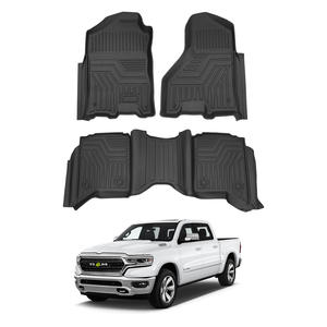 Tapis de voiture pour <span class=keywords><strong>Dodge</strong></span> - Tapis de sol de voiture en TPE personnalisé, imperméable, antidérapant, tapis de sol pour voiture, pour <span class=keywords><strong>Dodge</strong></span> <span class=keywords><strong>Ram</strong></span> 1500 2013-2018 - Product Image 2