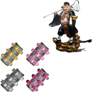 Set de Anillos para Pene de Malla Elástica para Retrasar la Eyaculación, Uso Adulto - Product Image 2