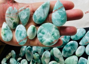 เครื่องประดับอัญมณีหลวม hemimorephite ทำจากหินอัญมณีธรรมชาติที่มีคุณภาพสูง100% เป็นเอกลักษณ์ของบุคคลที่สามได้รับการรับรองการปรับแต่ง - Product Image 2