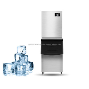 Glaçon commercial de 500kg faisant la machine 110v/220v machine à glaçons commerciale d'utilisation à la maison avec des composants de noyau de moteur en vente - Product Image 1