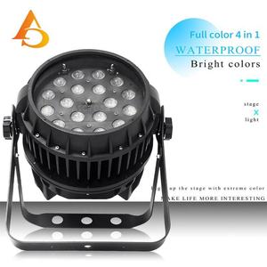 AICPOSE Éclairage de scène professionnel 18 LED Par Light pour spectacles nocturnes en club, concerts, églises, projecteur LED Par étanche - Product Image 6