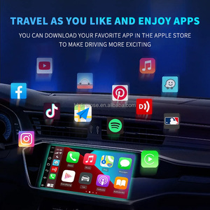 Pantalla multimedia inalámbrica de 9 pulgadas con Carplay y Android Auto compatible con VW - Product Image 4