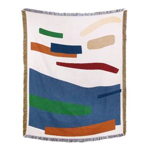 <span class=keywords><strong>Manta</strong></span> <span class=keywords><strong>tejida</strong></span> de algodón de doble cara con tapiz de borlas, chal, mantas decorativas multifunción para sofá, sillón, Camping - Product Image 1