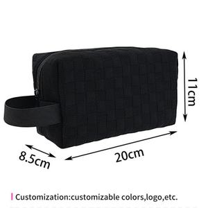 2025 Wholesale Custom Women's <b>Small</b> Cosmetic <b>Bag</b> Zipper Mini Travel Makeup Essentials Organizer Toiletries Welcome Gifts - Product Image 5