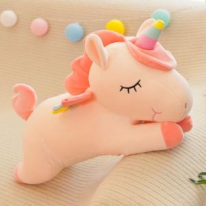 Fabricante <span class=keywords><strong>de</strong></span> juguetes <span class=keywords><strong>de</strong></span> peluche personalizados <span class=keywords><strong>Hot</strong></span> Angel Unicorn Super Soft Full Stuffed Plush Toy Girls 'Regalo <span class=keywords><strong>de</strong></span> cumpleaños o vacaciones para niños - Product Image 3