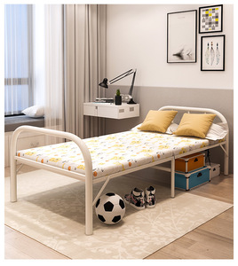 Lits pliants pour dormir 90*186*40cm, lit simple domestique, lit pliant multifonctionnel pour la pause déjeuner au bureau, lits à plateau rigide pour accompagnant - Product Image 4