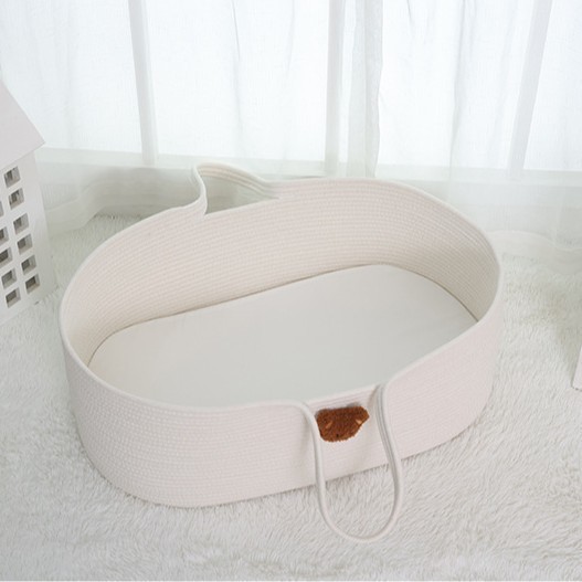Tapis en mousse tête d'ours blanc bleu bébé-marron