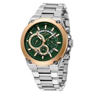 REWARD RD812259M Nuevo Reloj de Negocios con Movimiento de Cuarzo, Relojes de Moda para Hombre con Correa de Acero Inoxidable, Resistente al Agua 30m, Calendario, Reloj de Pulsera - Product Image 2