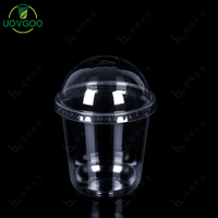 Gobelets à café/glace jetables personnalisés, pièces, couvercle en plastique, en PET, avec couvercle, échantillon gratuit