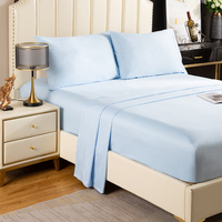 300TC Ensemble de literie 100% coton Drap de lit personnalisé Drap de lit de luxe en coton 100 coton Oeko Tex Offre spéciale Literie d'hôtel