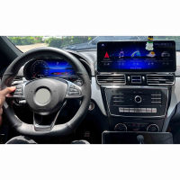 Écran de navigation GPS pour voiture et compteur de vitesse LCD pour Mercedes Benz GLE GLS Class W166 X166 2015-2019