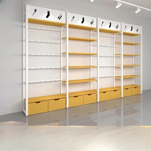 Estanterías de Exhibición MINISO de Alta Calidad para Tiendas Minoristas y de Regalos, Estilo Miniso, Percheros de Pared de Madera, Mobiliario para <span class=keywords><strong>Boutique</strong></span> - Product Image 1