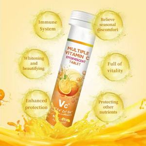 טבליות תוססות למשקאות רכים של יצרן מקורי (OEM) בטעם לימון עם ויטמין <span class=keywords><strong>C</strong></span> - Product Image 4