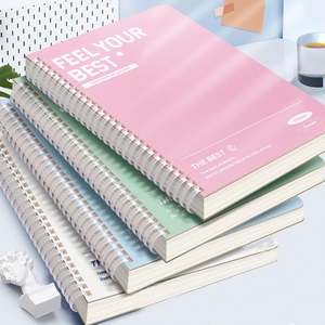 Custom Logo Printable Coil Lock Spiral <b>Notebook</b> - Bulk School Office Stationery <b>Set</b> for Promotional Giveaway - Product Image 5