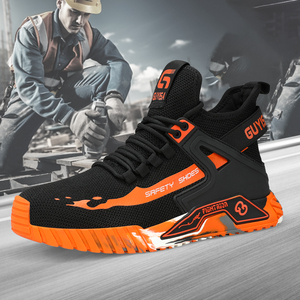 <span class=keywords><strong>Scarpe</strong></span> <span class=keywords><strong>Antinfortunistiche</strong></span> GUYISA alla Moda, Stivali da Lavoro Traspiranti con Punta in Acciaio per <span class=keywords><strong>Sport</strong></span> all'Aperto - Product Image 6