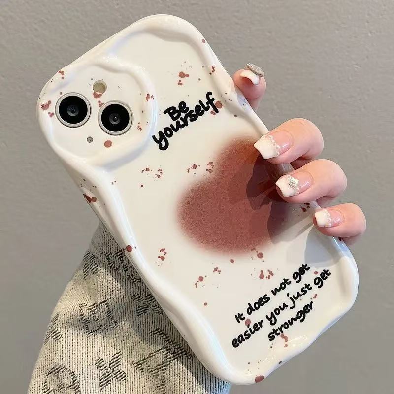 White - English Gradient Heart