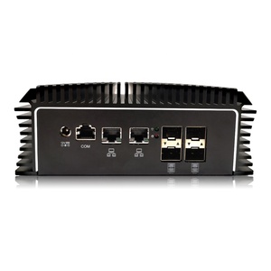 Промышленный мини-микро-ПК NUC компьютер 2980U 4-го поколения I350-AM2 гигабитный волоконный горизонтальный блок питания компьютерные корпуса башни - Product Image 6