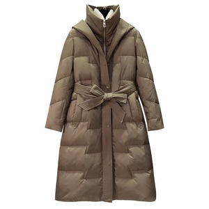 Veste en duvet Vente en gros Qualité supérieure Pas cher Veste matelassée pour femmes en stock Vêtements Quantité simple Cuir imperméable Personnalisé Hiver - Product Image 2