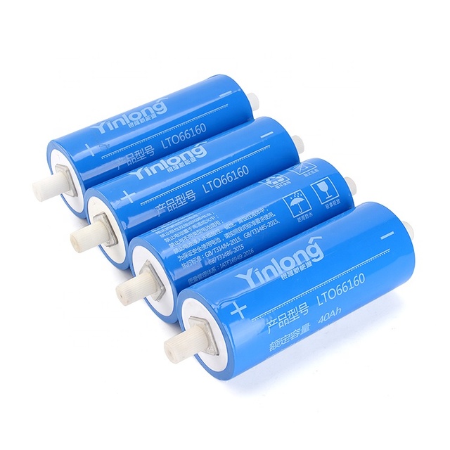 Lto 45ah  Yinlong66160 Lto 2.3v Cylinder Lifepo4 in Stocked From  Docan Power