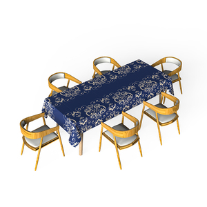 Nappe de table jetable en plastique personnalisée, design unique, Ramadan Eid Mubarak, nappe islamique musulmane <span class=keywords><strong>Sufra</strong></span> pour la décoration de fête - Product Image 5