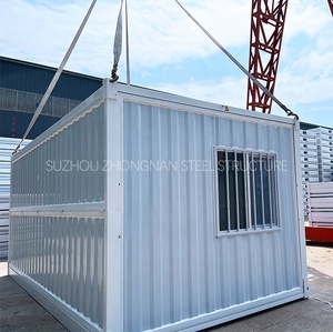 20ft Portable Hurricane-Resistant Temporary Office Building Storage Demountable Prefabricated Folding Foldable Container Houses - Product Image 3