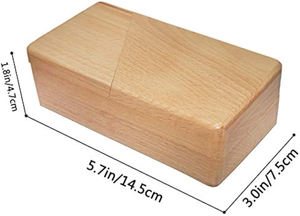Caja de Rompecabezas de Madera Ecológica y Sostenible de Color Original, Juguete 3D para Estimular el Cerebro, Caja Mágica Secreta - Product Image 4