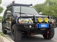 Pare-chocs avant en acier de haute qualité pour Pajero V70 Montero 3ème génération V60 V70 V73 V77