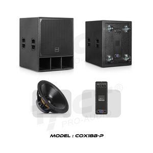 ลำโพงคอลัมน์กันน้ำระดับมืออาชีพ ระบบลำโพงมินิไลน์ COX405S+COX18B-P ระบบเสียงแอคทีฟ คุณภาพเยี่ยม ลดราคาพิเศษ - Product Image 5