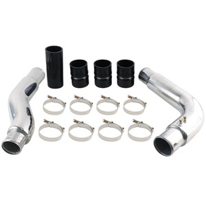 ชุดท่ออินเตอร์คูลเลอร์ Auso-Racing อลูมิเนียม 5.9L สำหรับ Dodge Ram ปี 2003-2007 อัพเกรดสำหรับเครื่องยนต์ดีเซล Cummins - Product Image 5