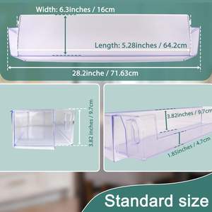 DA63-08646A อะไหล่ถังเก็บของใน<span class=keywords><strong>ตู้</strong></span><span class=keywords><strong>เย็น</strong></span> (ขนาดใหญ่) ใช้ได้กับ RT21M6213SR อะไหล่ถังประตู<span class=keywords><strong>ตู้</strong></span><span class=keywords><strong>เย็น</strong></span>ซัมซุง - Product Image 2