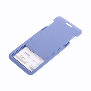 BSBH 無料サンプル 特注印刷 ブランク ナイロン製 ネックストラップ IDカードホルダー ランヤード付き - Product Image 4