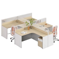 Poste de travail pour personnel, poste de travail en open space, poste de travail pour 2 à 6 personnes